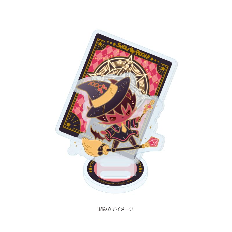 SHOW BY ROCK 48 Wizard ver. Crow [Original Illustration] Acrylic Stand Plate