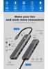 USB-C Hub: 4K HDMI, USB 3.0, Card Reader, Dock for Laptop/Tablet