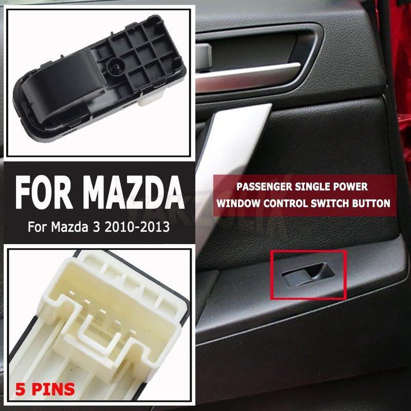 Front Right Passenger Power Window Control Switch Regulator Button for Mazda 3 2010 2011 2012 Car Accessories BBM2-66-370
