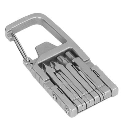 Breloc 12 în 1, unelte multiple, șurubelniță, instrumente pliante, deschizătoare de sticle, instrument portabil de buzunar pentru camping în aer liber