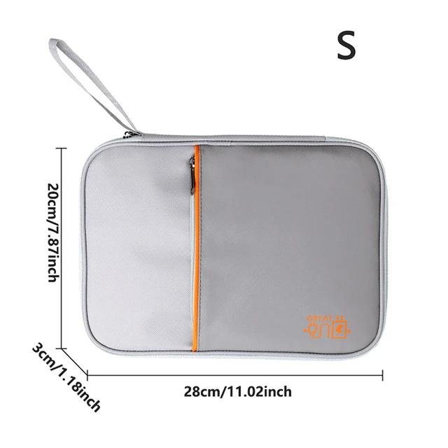 

Портативный чехол для хранения кабеля передачи данных, цифровое зарядное устройство USB, провод для наушников, внешний аккумулятор, органайзер, дорожный набор, чехол для хранения, сумка