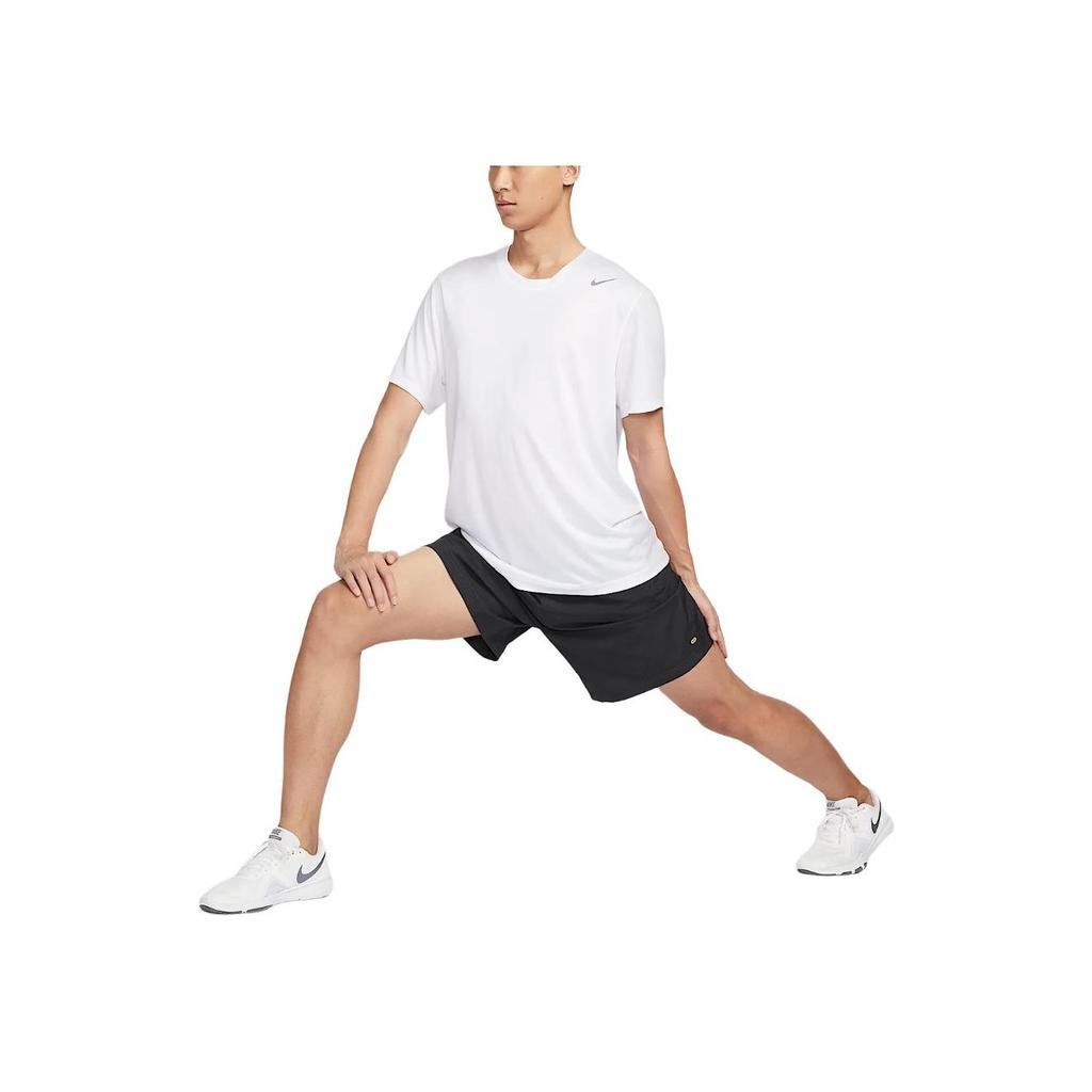 Nike Dri-Fit Team Legend Round Neck Quick-Dry Short Sleeve T-Shirt Men Tops White IB8898-100