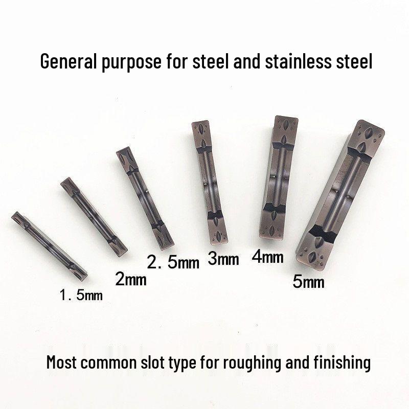 CNC Lathe Grooving Inserts MGMN300-M End Face Cutting Tools