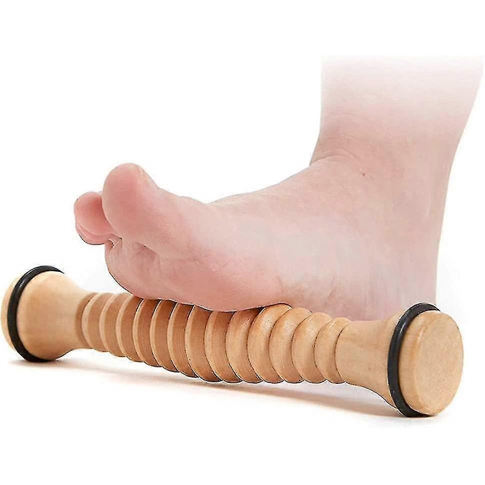 Wooden Foot Roller Foot Massager Roller Acupressure Foot For Relieving Plantar Fasciitis,foot Arch Pain,myofascial Pain Syndrome Healthy Relax W