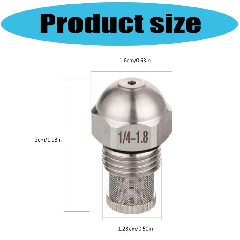 2pack Rustless Minimum Pressure Fine Fog Nozzles For Garden Watering Refrigerating Systems