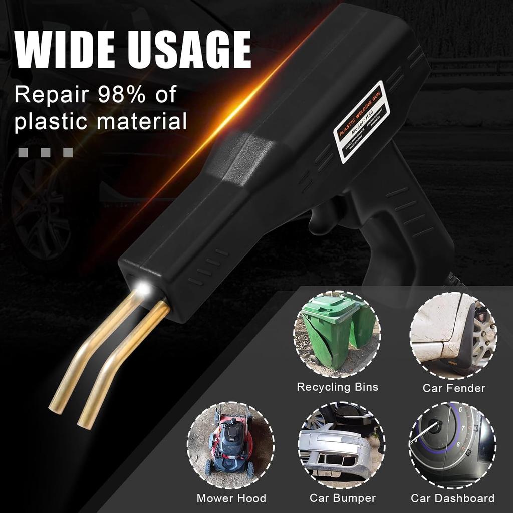 110v 220v Plastic Welding Machine Portable Electric Plastic Hot Stapler For Staple PVC Repairing Car Bumpers Repairing Tools