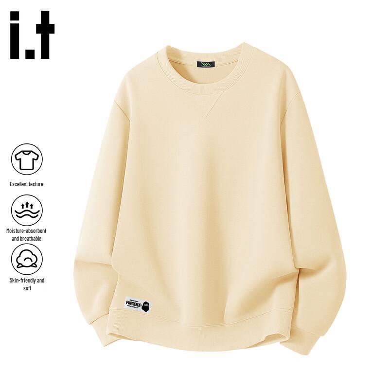 Fingercroxx IT Men s Quilted Terry Crewneck Sweatshirt 2XL