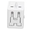 Universal Travel Power Adapter with USB A USB C Ports Safety Power Converter for Cell Phone Laptop