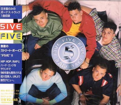CD FIVE - Five BVCP6128 RCA 1998 Japan Pop Used
