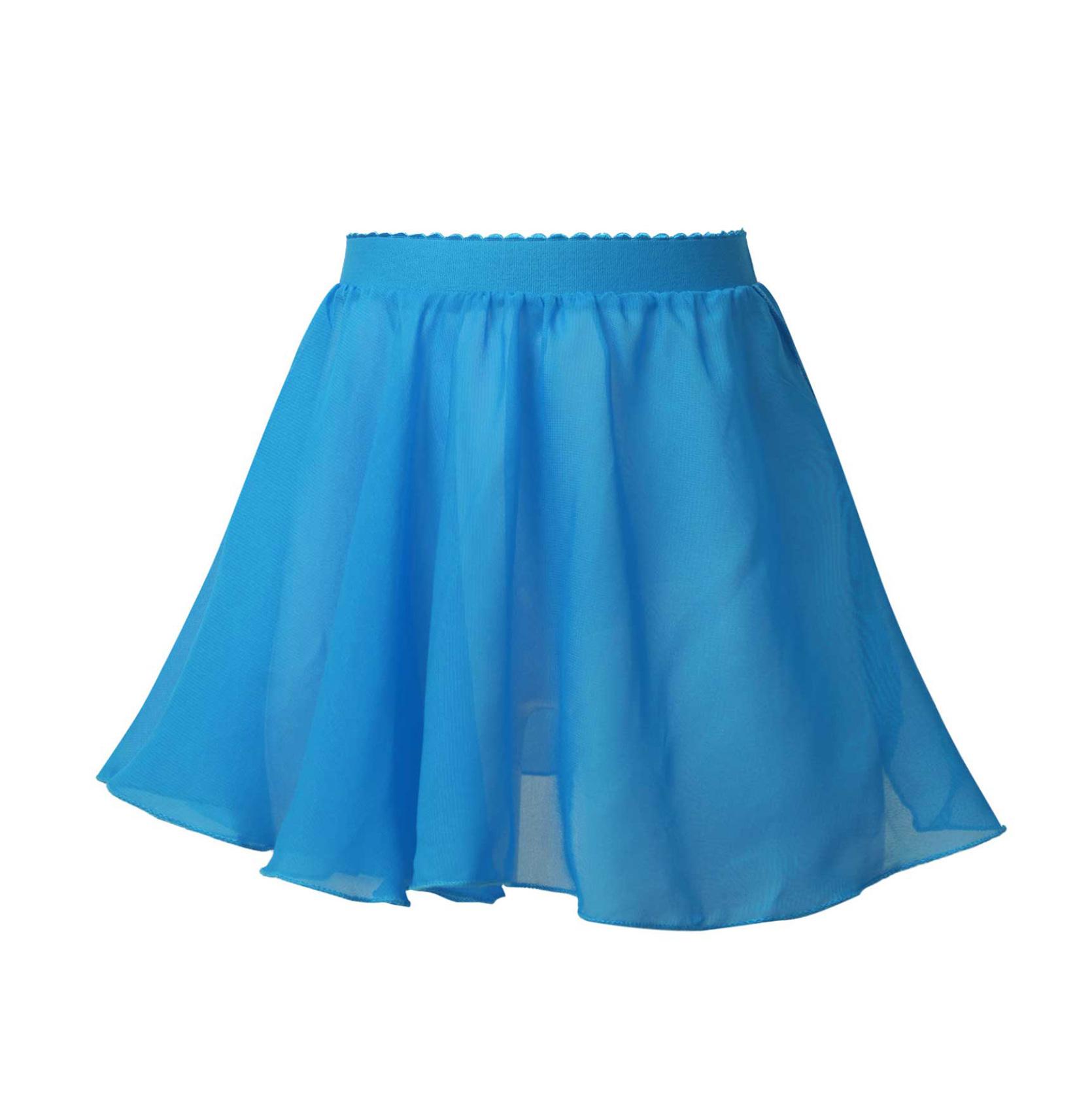 IEFiEL Meisjes Ballet Dansjurk Ballet Tailleband Turnpakje Chiffon Sluier Rokken Kinderwikkelrok voor peuters Kinderen Oefen Turnpakje Jurk 11-12 Years