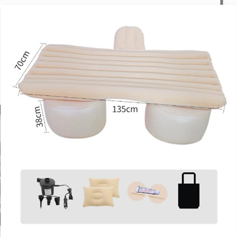 

Автомобильный воздушный надувной дорожный матрас, универсальный матрас для заднего сиденья, многофункциональная подушка для дивана, уличный коврик для кемпинга, подушка