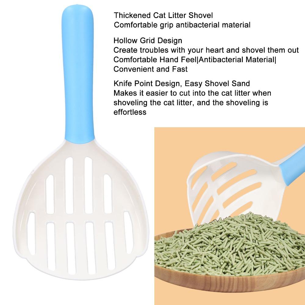 Deep Shovel Cat Litter Scoop Wide Scoop Head Litter Box Cleaner Pet Waste Scooper Indoor Pet Care