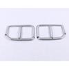 For Mitsubishi RVR ASX Outlander Sport ES   ABS Chrome Front Fog Light Lamp Cover Trim Molding Bezel Garnish Sticker