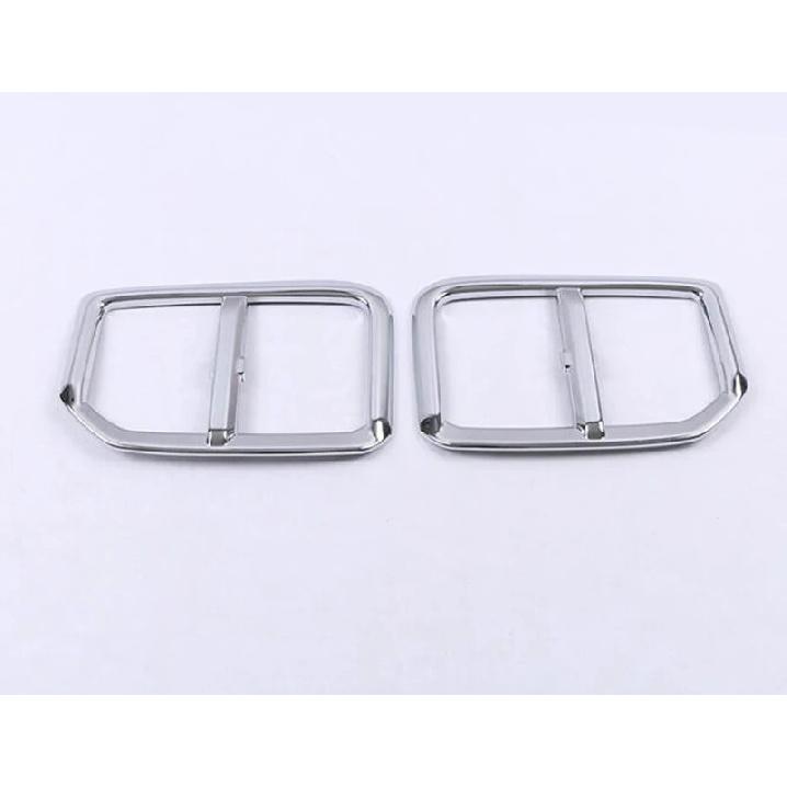 For Mitsubishi RVR ASX Outlander Sport ES ABS Chrome Front Fog Light Lamp Cover Trim Molding Bezel Garnish Sticker