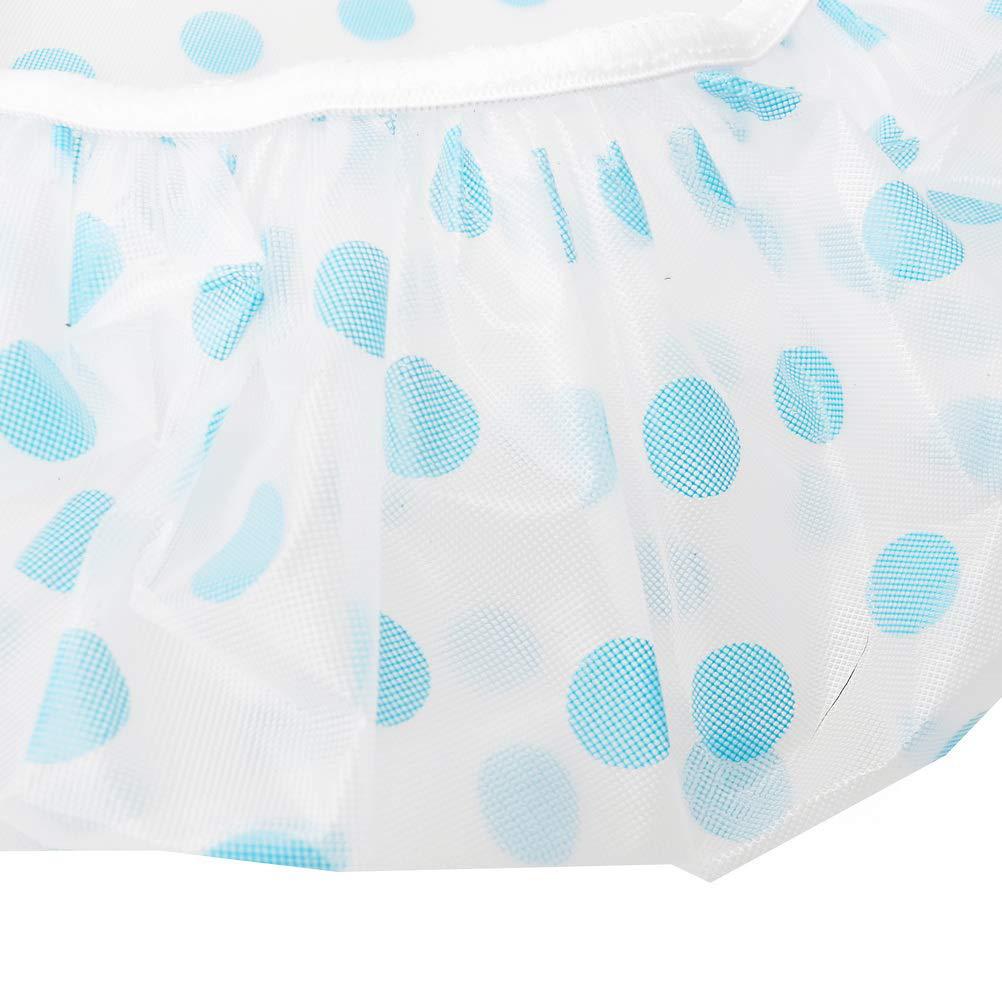 Reusable Waterproof Elastic Shower Cap for Women - Spa & Salon Hair Protection