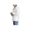 Adidas Logo Print Zip-Up Hoodie Men Jackets White HT6459