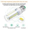 E27E14 LED Corn Bulb 3W12W 24LEDs SMD5730 Chandelier Light 200240V Bedroom Kitchen Home Decor Lighting