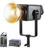 1200W Bi-Color COB LED Video Light AS1200B, UK Plug, Continuous Studio Lighting