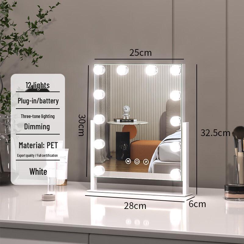 Yu Zhu Xun Smart Rotating LED Desktop Makeup Mirror