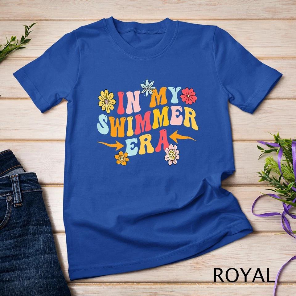 In My Swimmer Era T-Shirt Unisex T-shirt 12 S