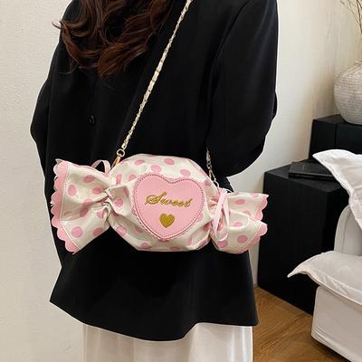 Love Soft Girl Cartoon Shoulder Bag New Candy Bag Cute Summer Messenger Bag Woman