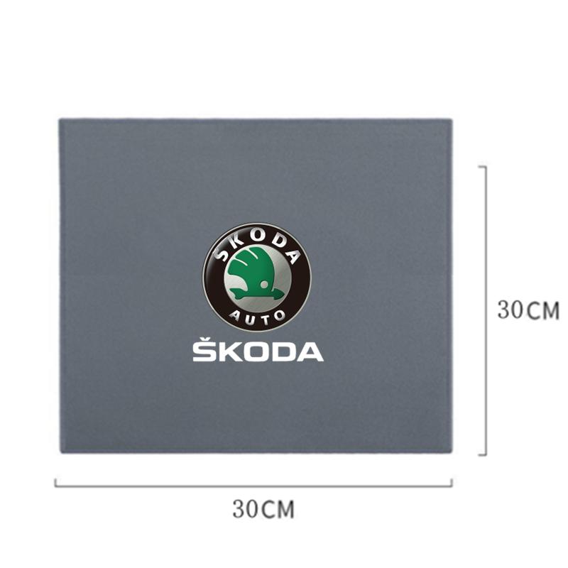 WUM1 Car Wash Towel Detailing Cleaning Cloth Wash Drying Towel For Skoda Octavia 2 A7 A5 Rapid Fabia Yeti Superb SCALA Accessories