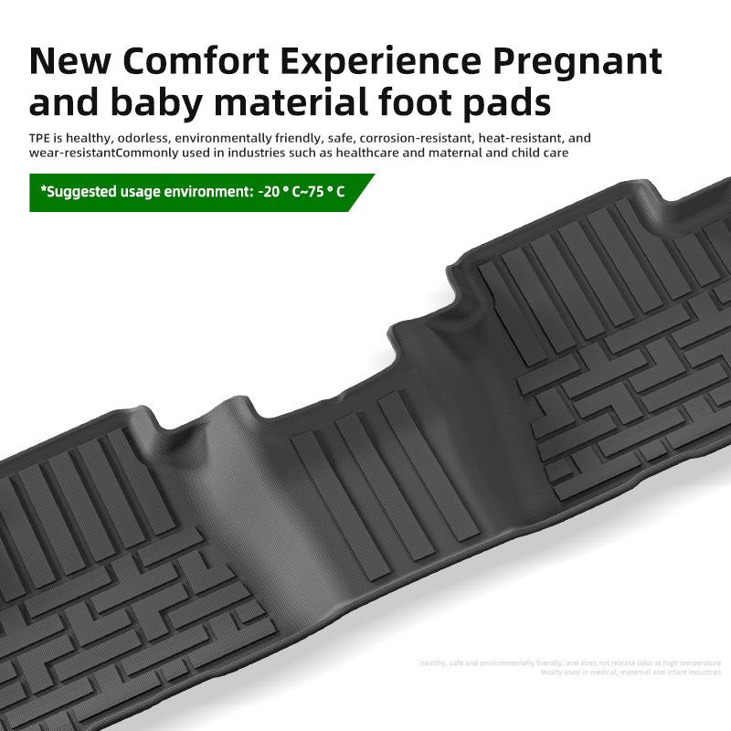 22-24 Great Wall King Kong Cannon Floor Mats: TPE Car Mats & Rear Cargo Bed Mats