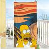 Cartoon cute THE S-SIMPSONS Towel Drying Bath Towel Applicable To Light Swimming Camping Yoga Beach Out