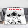 Jack Hammer Gym Baki the Grappler Blanket Velvet Winter Breathable Soft Throw Blankets for Sofa Car Quilt