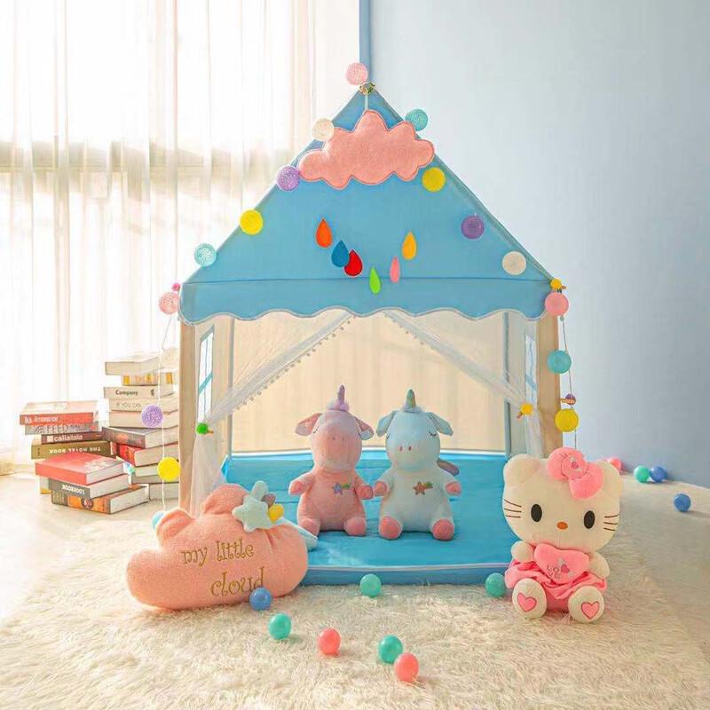 ZISIZ Indoor Kids Play Tent