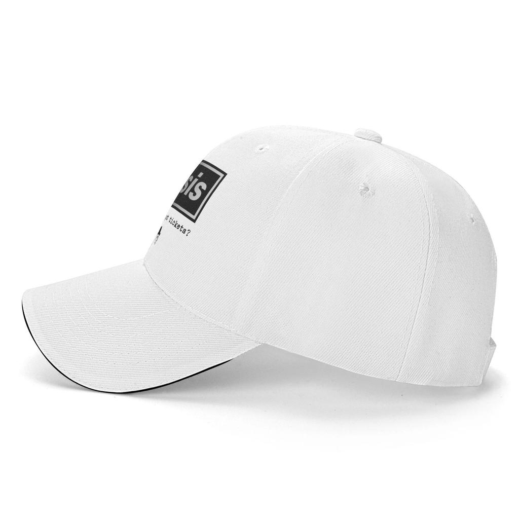 Oasis Vem Fick Biljetter Basebollkeps Tennis Skate Grossist Hip Hop Mössor Unisex-Tonåringar Mode Tryck Snapback Keps