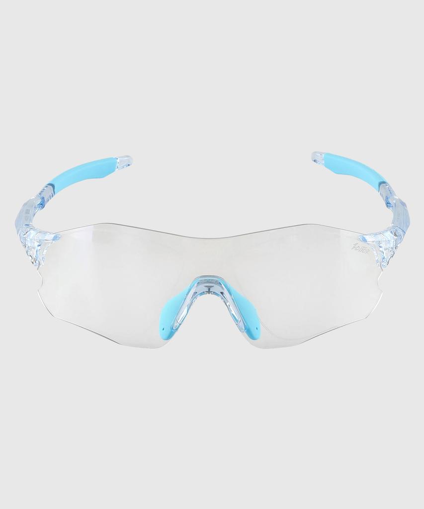 Tuditeo Une Sports Outdoor Goggles Sunglasses C7 Photochromic Blue/Clear Frame Blue