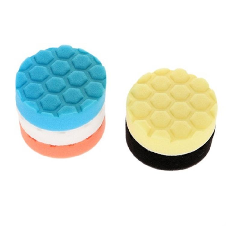 5Pcs Reusable Car Polishing Sponges In 5/6Inch Sizes Buffing Polishing Pad for Easy Wax Application