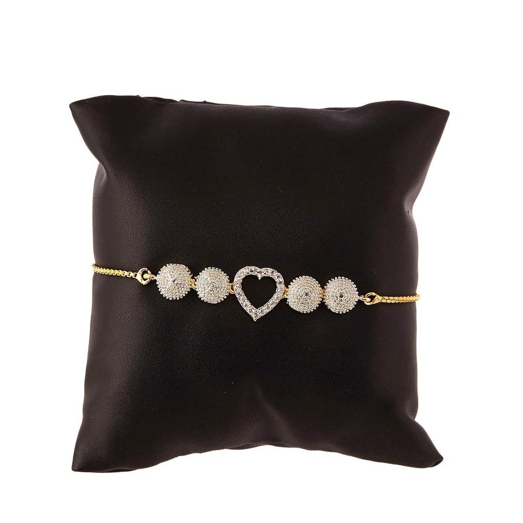 Jewellery Set for Women American Diamond Necklace Set with Earrings, Bracelet and Ring Jewellery for Girls and Women