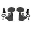 Musiclily Pro 3x3 Guitar Big Button Black Epi-Style Tuners,