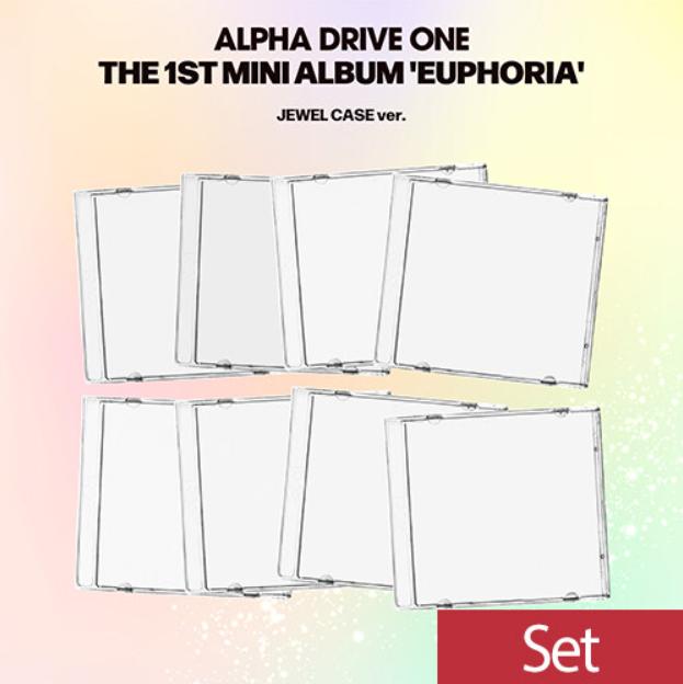 [pre-order] ALPHA DRIVE ONE – Mini Album 1st EUPHORIA [JEWEL CASE ver.] (8 Versions Set / Random 1 of 8)
