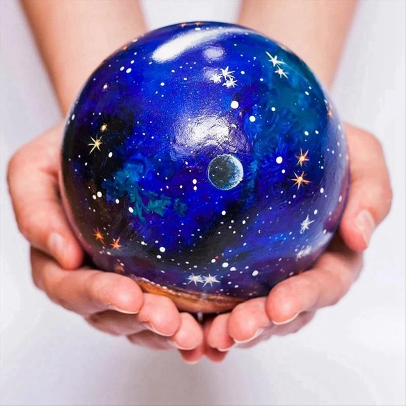 Solar System Planet Ball Eight Planetary Balls Educational Model For Table Decor Toys NONE