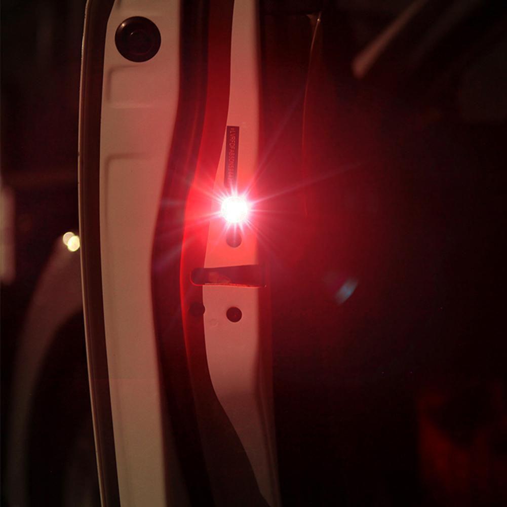 Universal LED Auto Türöffnungs-Sicherheitswarnung Antikollisions-Magnetische Blinklichter Alarmsensor Parkleuchten Stro E5W5