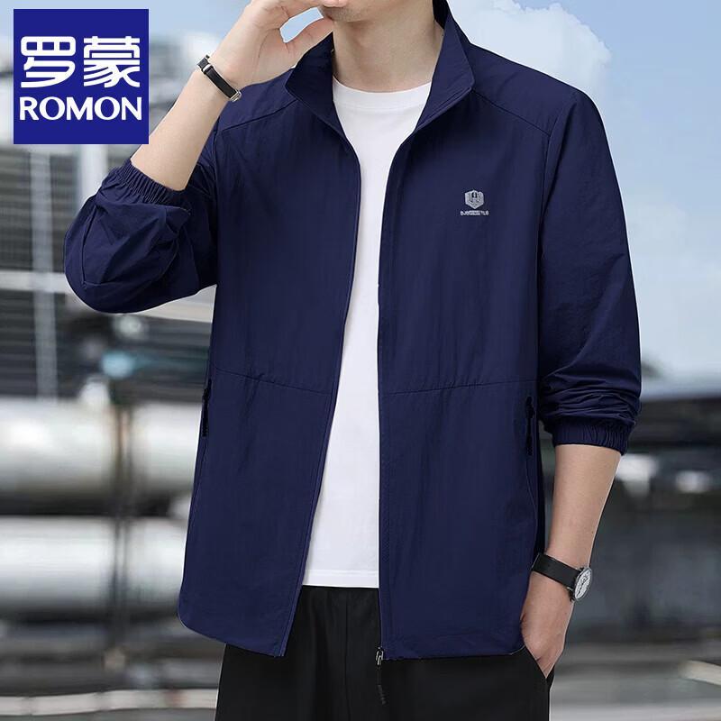 Romon Men s Summer UV Protection Ice Silk Jacket 3XL