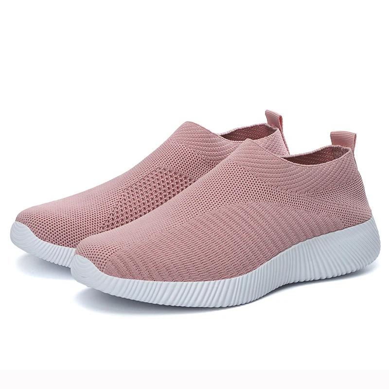 Damen Sneaker Sommer Atmungsaktiv Lässige Sneaker Mode Bequeme Sportschuhe für Damen Vulkanisierte Schuhe Zapatillas De Mujer
