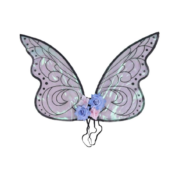 Butterfly Wing Fairies Wing Costume for Girl Kid Halloween Butterfly Costume for Cosplay Party Role Play