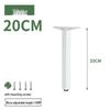 Adjustable Gold/Black Furniture Legs: Aluminum Alloy Support Feet for Bathroom Cabinets and Sofas