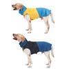 Dog Jacket Waterproof Turtleneck Reflective Outdoor Raincoat for Small Medium Large Dogs