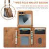 2 in 1 Luxury Leather Flip Phone Case For Samsung Galaxy Z Flip 8 7 6 5 4 3  Magnetic Wallet Card Solt Zipper Lanyard Cover