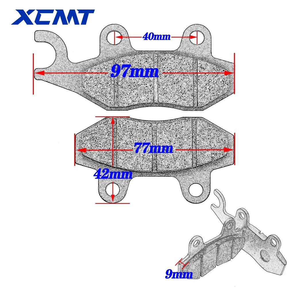 XCMT Motorcycle Motorcycle  Front Rear Brake Pads Kit For YAMAHA TTR250 TTR 250 L M N P R S T V YZ250 YZ 250 WRA A B D E F G H J