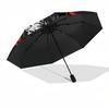 1pc The Beatles Automatic Open Close Umbrella Windproof Canopy, Automatic Open Close Button10241
