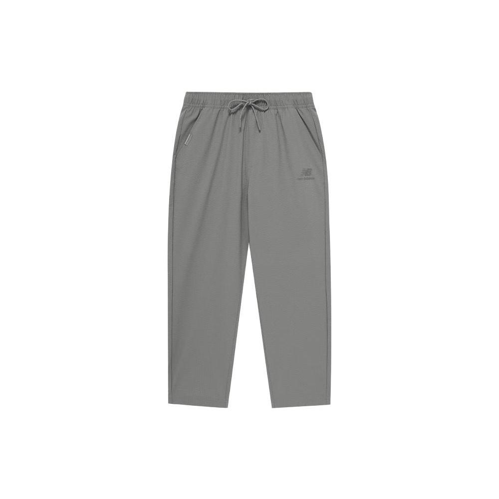 New Balance Logo Cargo Pants Asia Sizing  Grey  Men s AMP32359-YST S