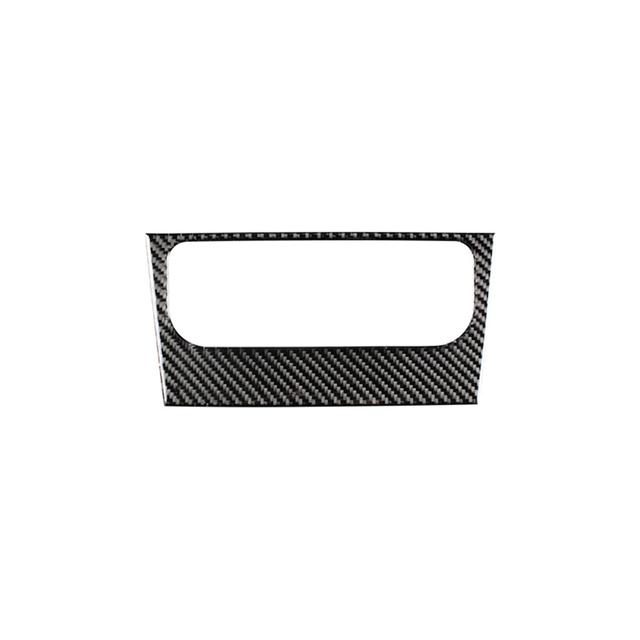 Pentru Volkswagen VW Golf 6 2008-2012 Fibră de carbon mașină Priza mijlocie AC CD Ajustare Autocolant decorativ Accesorii interioare auto