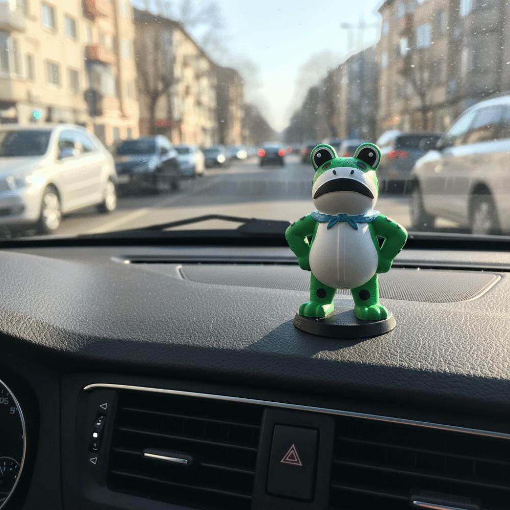 Funny Frog Ornaments 3D Printed Frog Model New Protest Frog Toy  Gifts