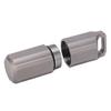 Pills Bottle Sealing Durable Portable Waterproof Small Pills Box for Hiking Camping
